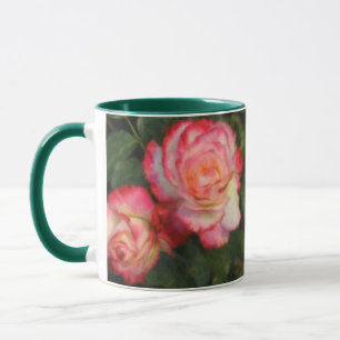 Caneca cor-de-rosa da rainha Elizabeth