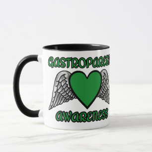 Caneca Coração/Asas... Gastroparesis