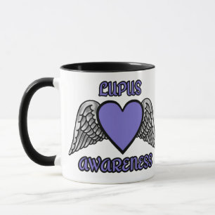 Caneca Coração/Asas... Lupus Mug