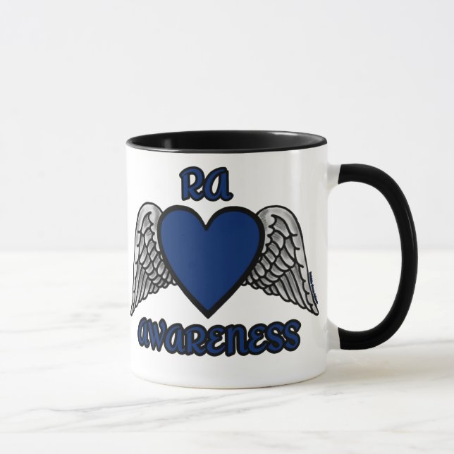 Caneca Coração/Asas...RA (Direita)