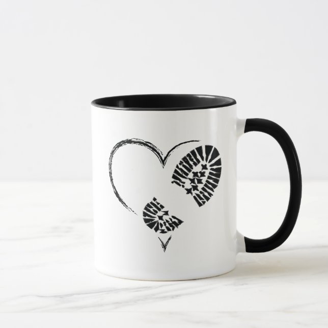 Caneca coração de estômago (Direita)