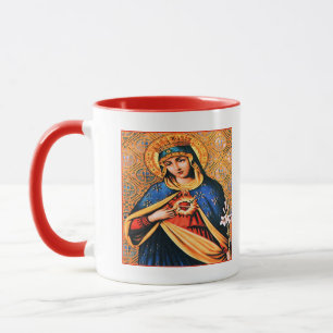 Caneca Coração Imaculado de Maria