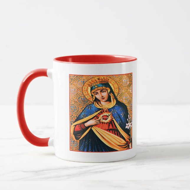 Caneca Coração Imaculado de Maria (Esquerda)