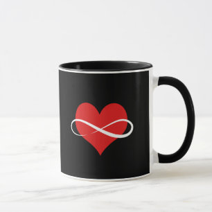 Caneca Coração infinito