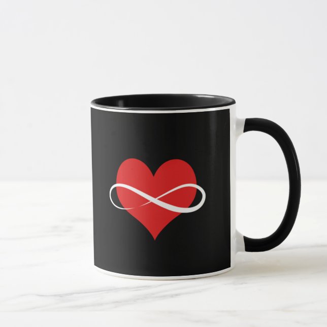 Caneca Coração infinito (Direita)