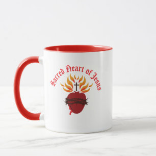 Caneca Coração Sagrado de Jesus