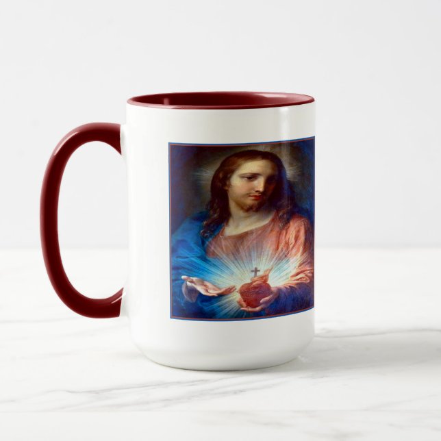 Caneca Coração Sagrado de Jesus (Esquerda)
