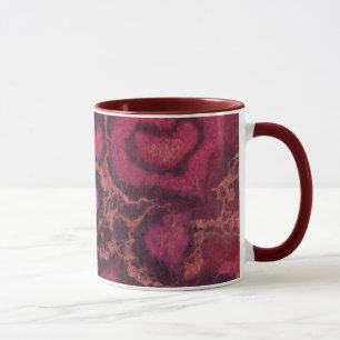 Caneca Corações, amor romântico dom dia de os namorados v
