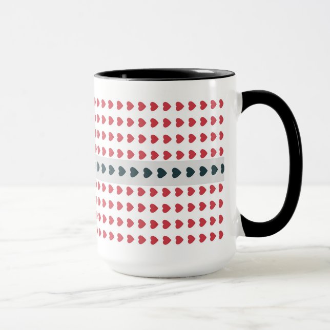 Caneca Corações, Bolinhas (Direita)