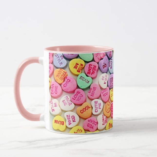 Caneca Corações do namorados (Esquerda)
