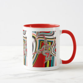 Caneca Corações em queda
