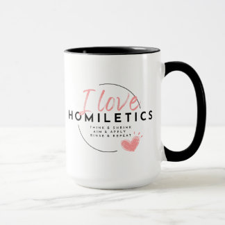Caneca Corações Homiléticos Cama Cerâmica