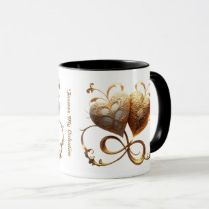 Caneca "Corações Luminosos Tocam"