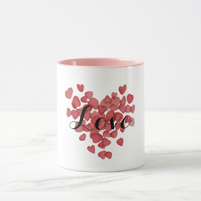 Caneca Corações Vermelhos  (Centro)