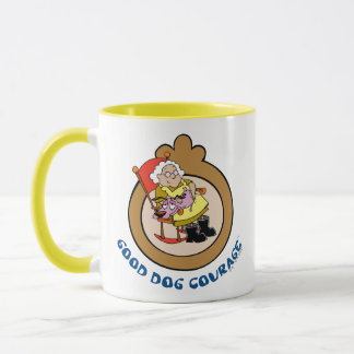 Caneca Coragem ao Cachorro | Coragem de Bom Cão