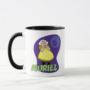 Caneca Coragem ao Cachorro   Gráfico Muriel