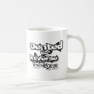 Caneca corajosa do universo do denteamento