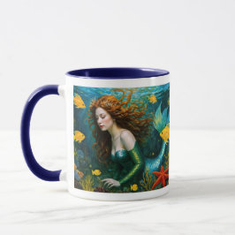 Caneca "Coralyn" - Linda Sereia Mística