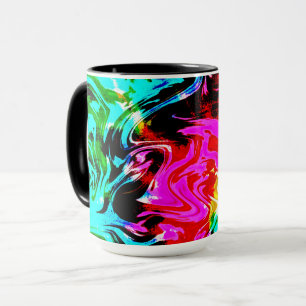 Caneca Corante Do Tie Do Firestorm, Coffee Mug
