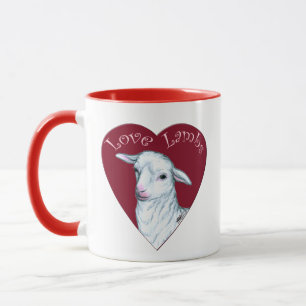 Caneca Cordeiros do amor