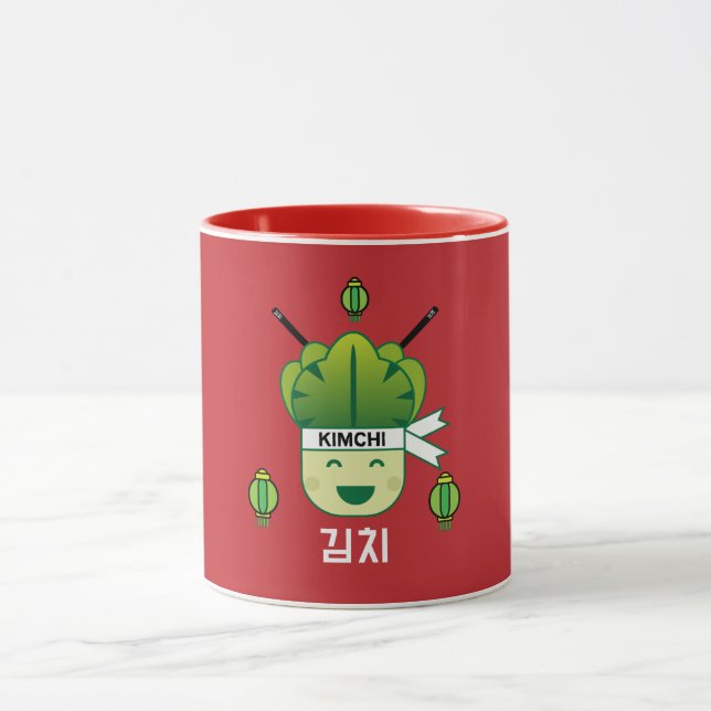 Caneca Coreano Kimich Healthy Cabbage Comidas Apr (Centro)