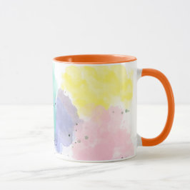 Caneca Cores brilhantes Com um toque suave