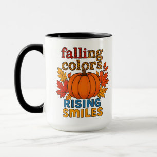 Caneca Cores de queda - Ascensão sorri de outono