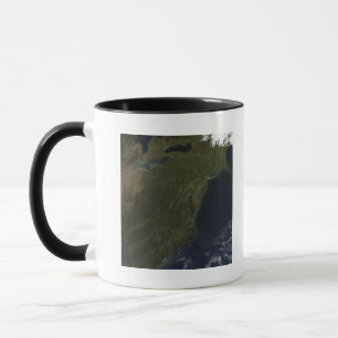 Caneca Cores de queda no nordeste dos Estados Unidos