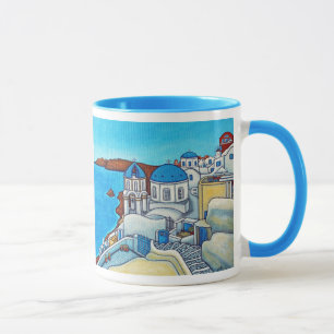 Caneca Cores de Santorini Mug