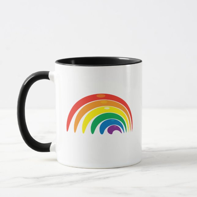 Caneca Cores do Arco-íris (Esquerda)