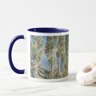 Caneca Corfu Cyprestes por John Singer Sargent