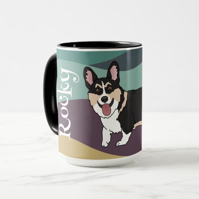 Caneca Corgi (Frente Esquerda)