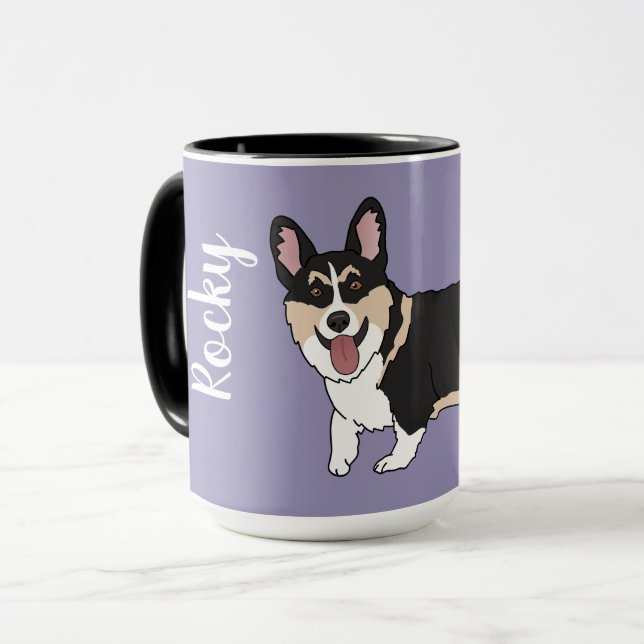 Caneca Corgi  (Frente Esquerda)