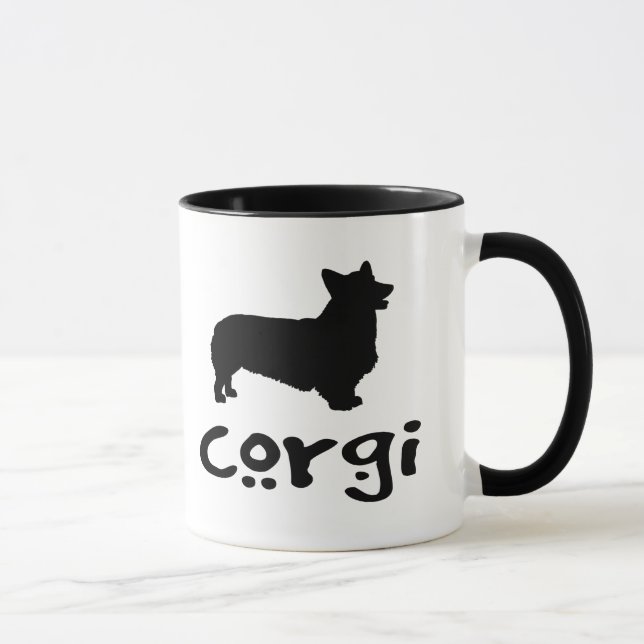 Caneca Corgi com texto legal (Direita)