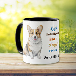 Caneca Corgi Dog - Amigo Leal