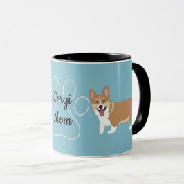 Caneca Corgi Mãe