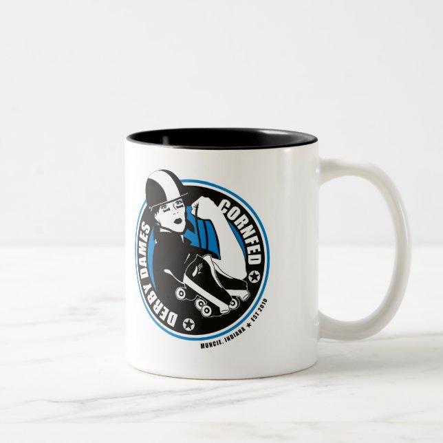 Caneca Cornfed das damas de Derby (Direita)
