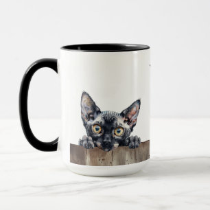 Caneca Cornish Rex Cat Mug