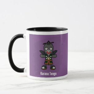 Caneca Coroa Cuta Tengu Yokai - Folclore Japonês