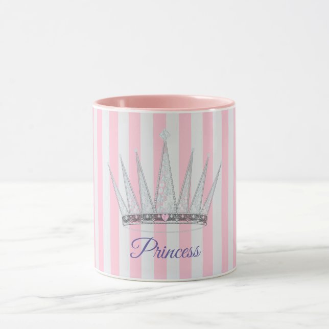 Caneca Coroa Real Princesa Listrada (Centro)
