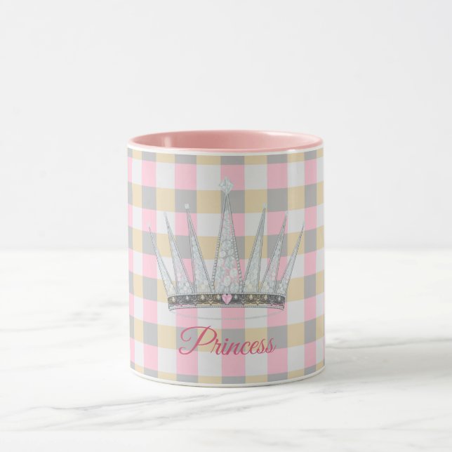 Caneca Coroa Real Princesa Listrada (Centro)