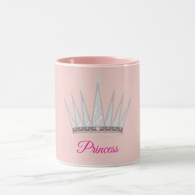 Caneca Coroa Tiara Princesa Real  (Centro)