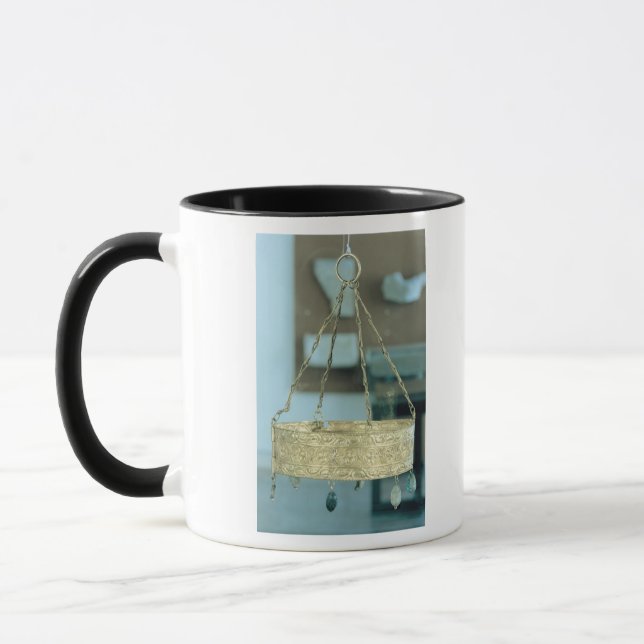 Caneca Coroa votiva do tesouro de Guarrazar (Esquerda)