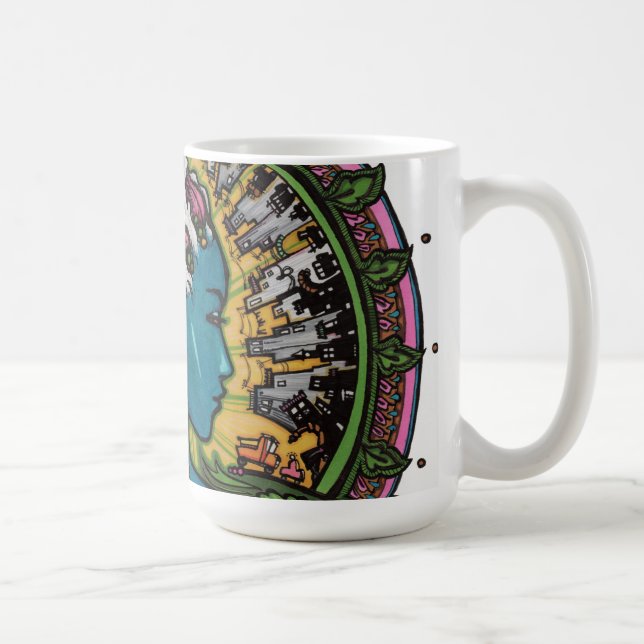 Caneca "coroada" dos trabalhos artísticos (Direita)