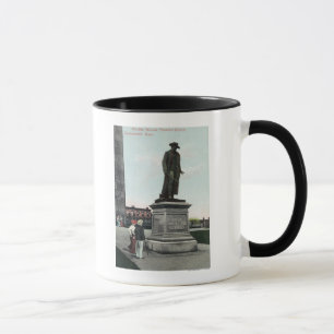 Caneca Coronel William Prescott Statue Scene