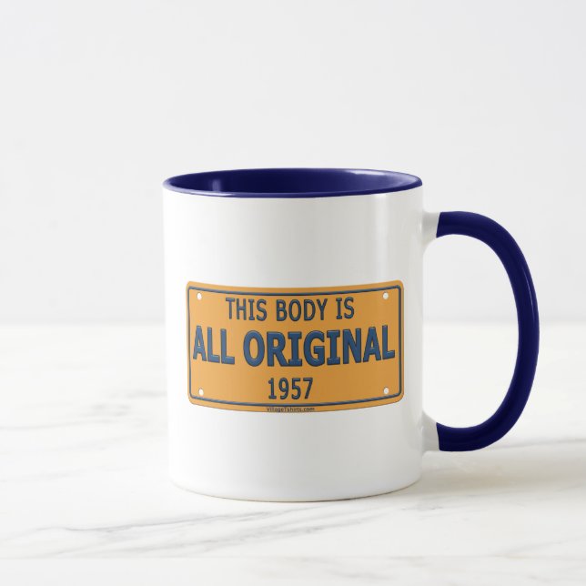 Caneca Corpo de carro de 1957 originais (Direita)