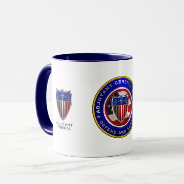Caneca Corpo Geral Adjutante  (Frente Esquerda)