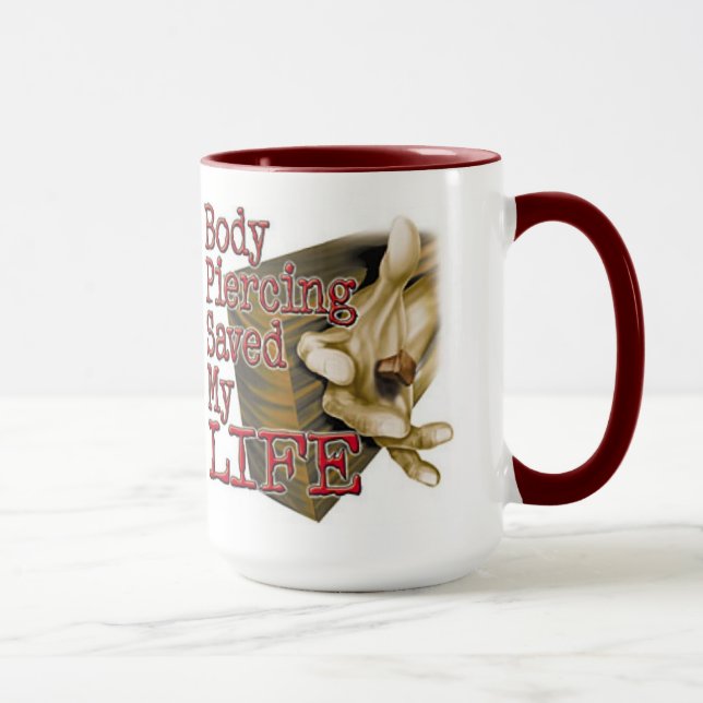 Caneca Corpo Piercing Mug (Direita)