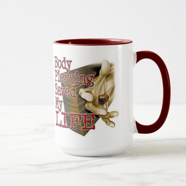 Caneca Corpo Piercing Mug (Direita)