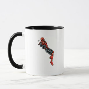 Caneca Corpo vermelho da lanterna - raiva que inclina 2